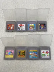 ゲームボーイ　ソフトのみ　８点