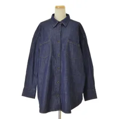 『ほぼ未使用』　JOURNAL STANDARD ライトオンスデニムSH ブルー JOURNAL STANDARD シャツ ブラウス 「追加」ライトオンスデニム