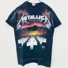 古着 used　GILDAN　ギルダン　半袖プリントTシャツ　METALLICA　メタリカ　バンド　バンT　黒　ブラック　Sサイズ