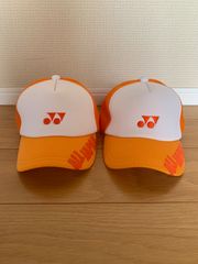 YONEX キャップオレンジ未使用2個まとめ売り