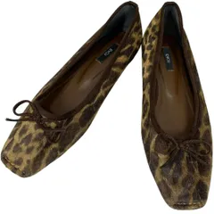 イーボル (24.5) バレエシューズ フラット スクエアトゥ 希少デザイン