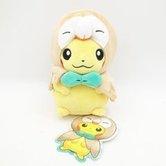 2017年ポケモンセンター限定モクロ―のポンチョを着たピカチュウのぬいぐるみ ZWscJptGt6tmKV8ELV222T.jpg@jpg