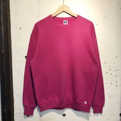 MADE IN U.S.A RUSSELL ATHLETIC Sweat Shirts ラッセル スウェット シャツ サイズ：L ピンク【UR】