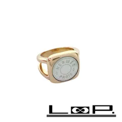 ■美品■　エルメス セリエ コロゾ リング 指輪 アクセサリー ゴールド GP 15号 箱 【352546】3のサムネイル