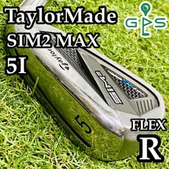 SIM2MAXアイアン、SW 計6本　FLEX–R Taylormade SIM2 MAX OS Iron Set 6-PW,AW,SW Graphite Shaft