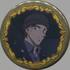 【中古】バッジ・ピンズ(キャラクター) 7.赤井秀一(背景黒) 「名探偵コナン 缶バッジ」
