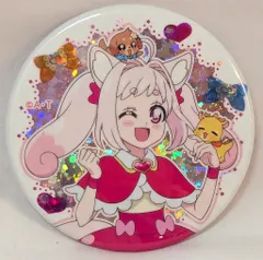 ブルジュラ デリシャスパーティプリキュア ホログラム缶バッジ第4弾 コメコメ&パムパム&メンメン