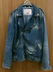 [NI] ZARA MAN　ザラマン　デニム　1975　メンズ　ライダース ジャケット　ジージャン　M サイズ