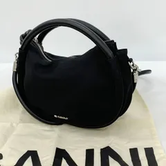 ぴのGANNI ミニノットバッグ 日本未発売のネイビー¥33000 GANNI ミニノットバッグ 日本未発売のネイビー¥33000