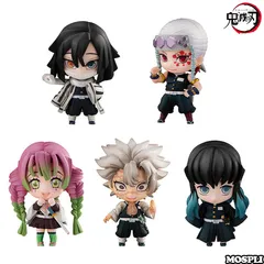 炭治郎と柱たちマスコットセット B ノンスケール彩色済完成品フィギュア 鬼滅の刃 メガハウス 未開封正規品