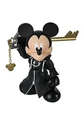【中古】(非常に良い)S.H.フィギュアーツ キングダム ハーツ キング ミッキー(KINGDOM HEARTS II) 約80mm ABS&PVC&金属(鎖パーツ)製 塗装済み可動フィギュアのサムネイル