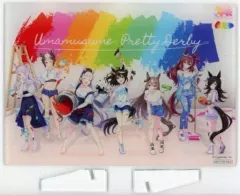 【中古】アクリルスタンド・アクリルパネル 集合 アクリルボード 「ウマ娘 プリティーダービー NAMCO Promotion」 とるモ限定キャンペーン 当選品