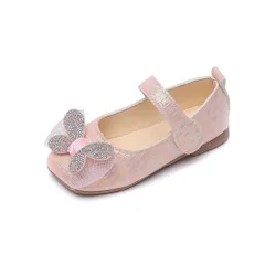 ☆ ピンク ☆ 33/19.8cm ☆ フォーマルシューズ 女の子 nmshoesnmb4 フォーマルシューズ 女の子 フォーマル 靴 フォーマル靴 キッズ パンプス ドレスシューズ シューズ 子供靴 ストラップ リボン 面ファスナー 滑りにくい ピアノ発表会