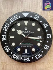 ロレックス ROLEX デイトナロレックス 壁掛け時計　新品未使用 Amazon.co.jp: ULOVEJOY 掛け時計 電波 静音 シルバーロレックス