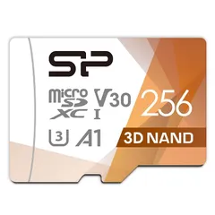 SP Silicon Power シリコンパワー microSD カード 256GB 【Nintendo Switch 動作確認済】4K対応 class10 UHS-1 U3 最大読込100MB/s 3D Nand SP256GBSTXDU3V20AB