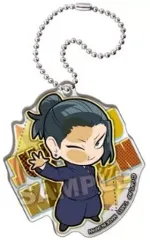 【中古】キーホルダー 夏油傑 「ぴた!でふぉめ 呪術廻戦 懐玉・玉折 アクリルキーホルダー」
