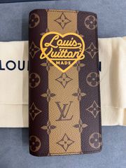 未使用品【ルイヴィトン】ポルトフォイユ・ブラザ 二つ折り長財布 NIGOコラボ