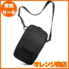 Evoon マルチスマホポーチ スマホポーチ ポーチ ガジェットポーチ トラベルポーチ ショルダーバッグ 小物ポーチ 撥水 長財布収納可能 軽量 (ブラック)