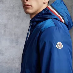 MONCLERナイロンジャケット MONCLER モンクレール ライトダウンジャケット ナイロンラケ