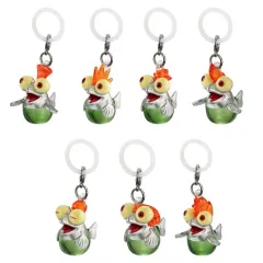 【中古】ストラップ 全7種セット 「スプラトゥーン3 コジャケめじるしアクセサリー」