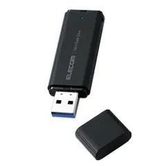 【新品・3営業日で発送】ELECOM エレコム 外付けSSD／ポータブル／USB 5Gbps／USB3.2(Gen1)／小型／キャップ式／1TB／ブラック(ESD-EMC1000GBK)