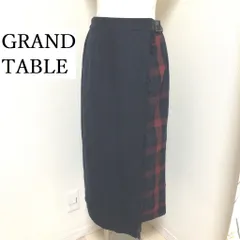 Grand  Table ☆新品バイカラーハイウエストスカートひざ丈スカート