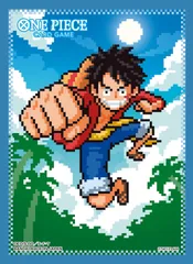 ONE PIECEカードゲーム オフィシャルカードスリーブ8 モンキー・D・ルフィ(ドット)