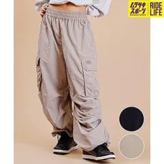 【ムラスポ公式】Dickies/ディッキーズ レディース イージーカーゴパンツ パラシュートパンツ ナイロンパンツ 80232800 ムラサキスポーツ別注