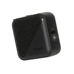 新品 Targus PowerElite 65W PD 充電器 GaN PPS規格 急速充電器 Type-C Quick Charge3.0対応 USB-C 1ポート USB-A 1ポート 海外用変換プラグ付属 APA803AP