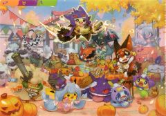[중고] 클리어 파일 Halloween Galar Garden 3 포켓 A4 클리어 파일 [포켓 몬스터] 포켓몬 센터 한정