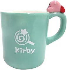 エスケイジャパン キャラクター・ファンシー事業部(skjapan characterfancy section) 星のカービィ のっかりマグ うつぶせ ミント( グリーン,  縦11x横10.5x奥行き7.5cm)