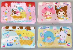 【中古】クッション・本体 全4種セット アイスクリームパーラー低反発まくら 「サンリオキャラクターズ」