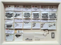 アクセサリーパーツまとめ売り②  シルバー　パーツクラブ　装飾パーツ