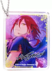 【中古】キーホルダー・マスコット(キャラクター) 逆先夏目 「あんさんぶるスターズ!×animatecafe CoLotta(トレーディングアクリルプレートキーホルダー) Bグループ」