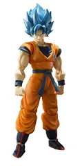 TAMASHII NATIONS S.H.フィギュアーツ ドラゴンボール スーパーサイヤ人ゴッドスーパーサイヤ人孫悟空-超- 約140mm ABS&PVC製 塗装済み可動フィギュア(中古品)