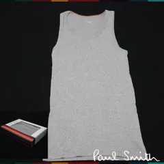 【国内正規品 新品】ポールスミス Paul Smithi  シャツ ノースリーブ タンクトップ マルチストライプ サイズLL PS3688