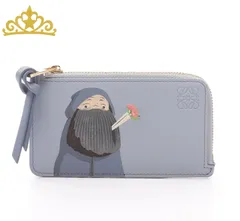 LOEWE×ハウルの動く城コインケース カードケース LOEWE ハウルとカルシファー コインカードホルダー コラボ 限定