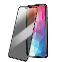 【人気商品】フルカバー アイホン 全面保護フィルム iphone 12 12 mini 強化ガラス液晶保護フィルム mini 覗き見防止 硬度9H 気泡ゼロ iphone 高透過率 防指紋 のぞき見防止 SERFER (5.4 ガラスフィルム インチ iPho