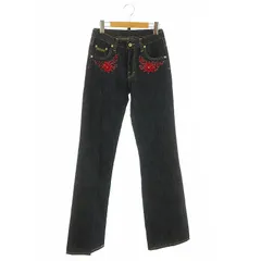 ディースクエアード DSQUARED2 ブーツカット デニムパンツ ジーンズ フレアパンツ 40 ブラック /DF ■OS