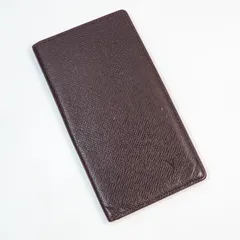 ルイヴィトン ポルトシェキエ カルトクレディ 長財布（小銭入れなし） タイガ レディース 中古