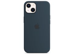 純正未開封品 APPLE iPhone 13 Silicone Case Abyss Blue MM293FE/A