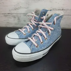CONVERSE ALLSTAR FL-JACQUARD コンバース オールスター フラワー ジャカード 24.0cm ブルー 花柄 5CJ819 L11456