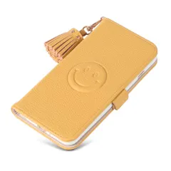【在庫処分】ケース 手帳型 タッセル 手帳型 横置きスタンド機能付き 財布型ケース ケース あいふぉん 15 15 カードポケット付き 女性 15 レザー 携帯ケース iPhone iPhone 15 カード収納 15 贈り物 女性へのプレゼント iPhone
