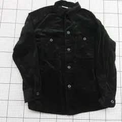 ◇ ⊇ GU ジーユー シンプル 長袖 コーデュロイジャケット サイズM ブラック系 メンズ E  【1509100031147】