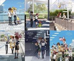 [중고] 애니메이션 Blu-ray Disc 디지몬 어드벤처 tri. 첫회 생산 한정판 전 6 권 세트