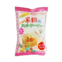 1002517-4-kf 米粉のホットケーキみっくす　有糖　砂糖あり180g✖️4個セット【南出製粉所】