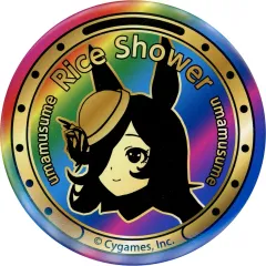 ウマ娘　ライスシャワー　缶バッジ　namco canバッジ　BOSS まとめ ウマ娘 BoC'z we＼n 公式 缶バッジ (2個) ライスシャワー - メルカリ