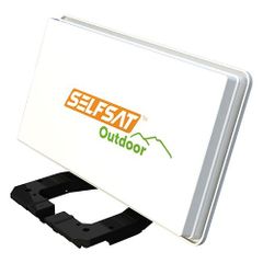 BSアンテナセット 平面型 SELFSAT OUTDOOR キャンピングカーにおすすめ