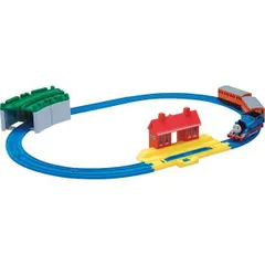 プラレール きかんしゃトーマスベーシックセット 4904810977087 | 23-0037-038 おもちゃ 玩具 雑貨 小物 乗り物 キャラ 動力車 アニー＆クララベル 貨車 トンネル レール トーマス セット 可愛い かっこいい 贈り物 ギフト プレゼ