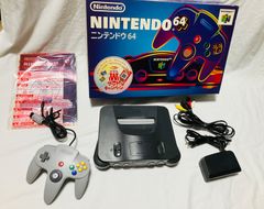 NINTENDO64 ニンテンドー64  本体 外箱付き　一式